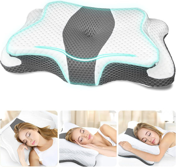 Orthopedic Cervical Pillow for Neck & Shoulder Pain Relief